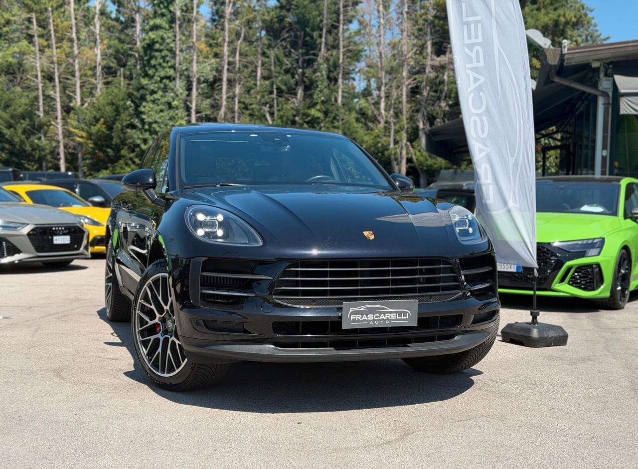 Porsche Macan 3.0 S /TETTO/PASM/SCARICO/PELLE/KM DOC.