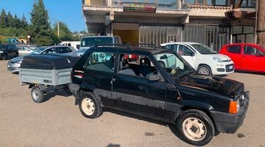 Fiat Panda 1 serie 4X4 eccezionale con : gpl - gancio - carello appendice- mozzi liberi - fari led - super condizioni - sanissima appostissimo - tutta tagliandata - bombola ok