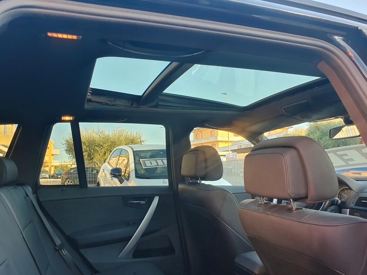 Bmw X3 2.0d 177cv xdrive tetto apribile 2009