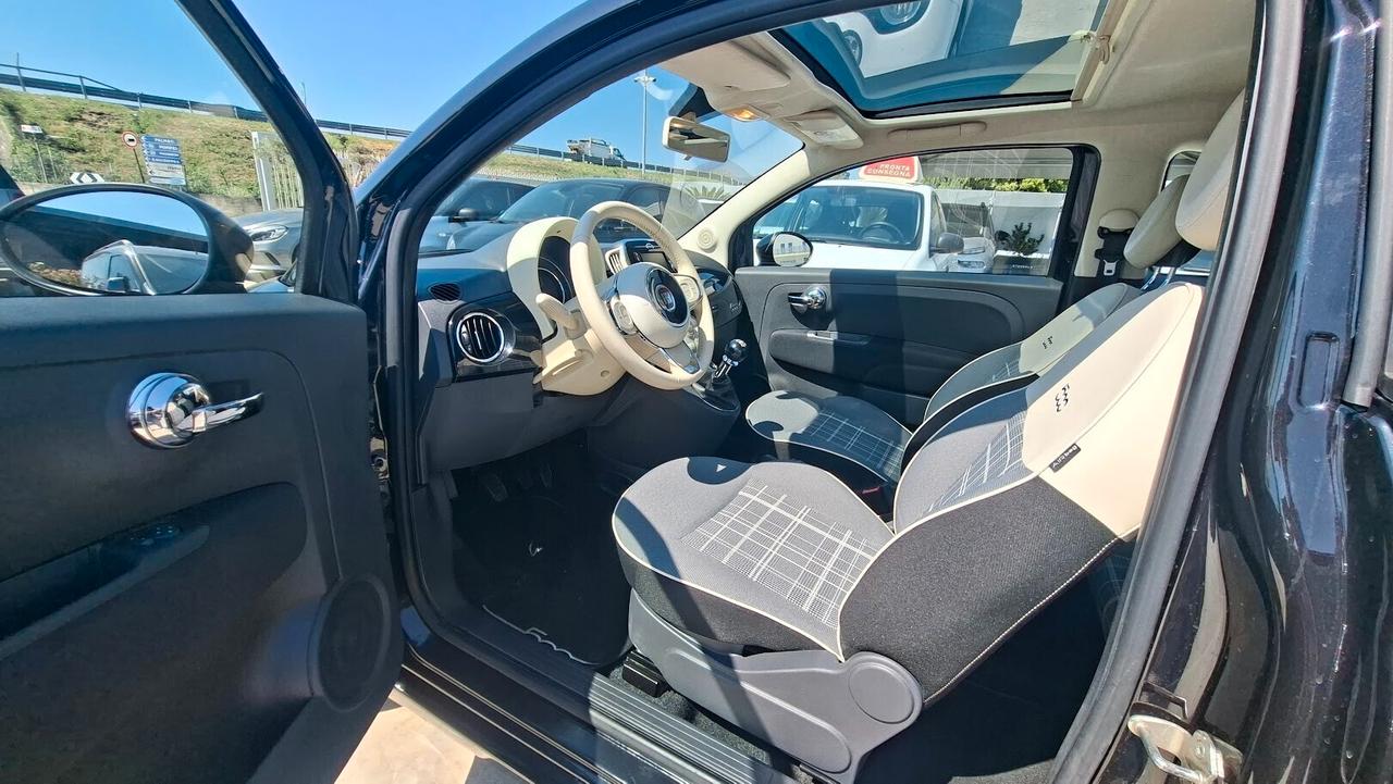 Fiat 500 1.2 Lounge 2016 tetto panoramico