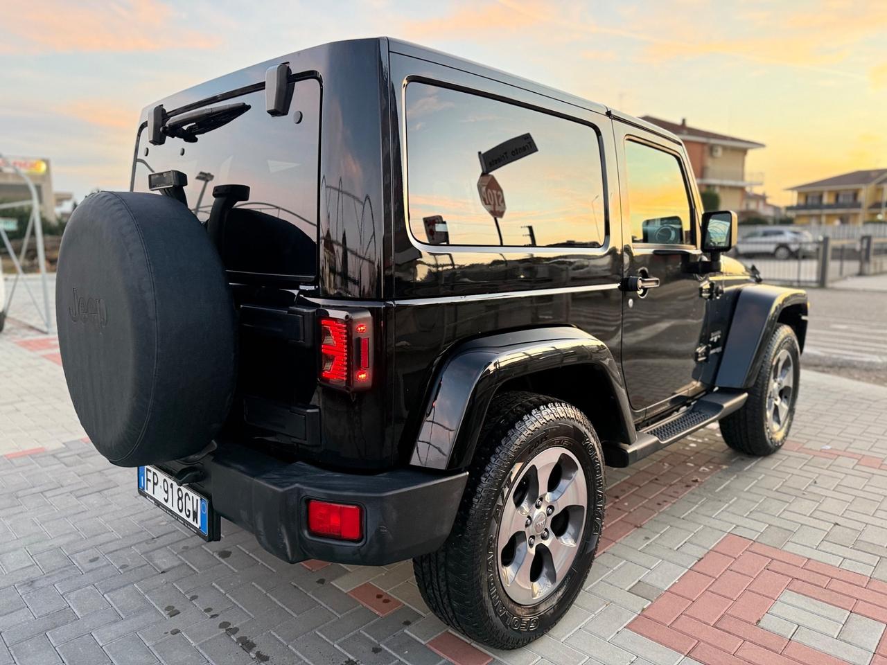 Jeep Wrangler 2.8 CRD DPF Sahara 3 PORTE IVA ESPOSTA