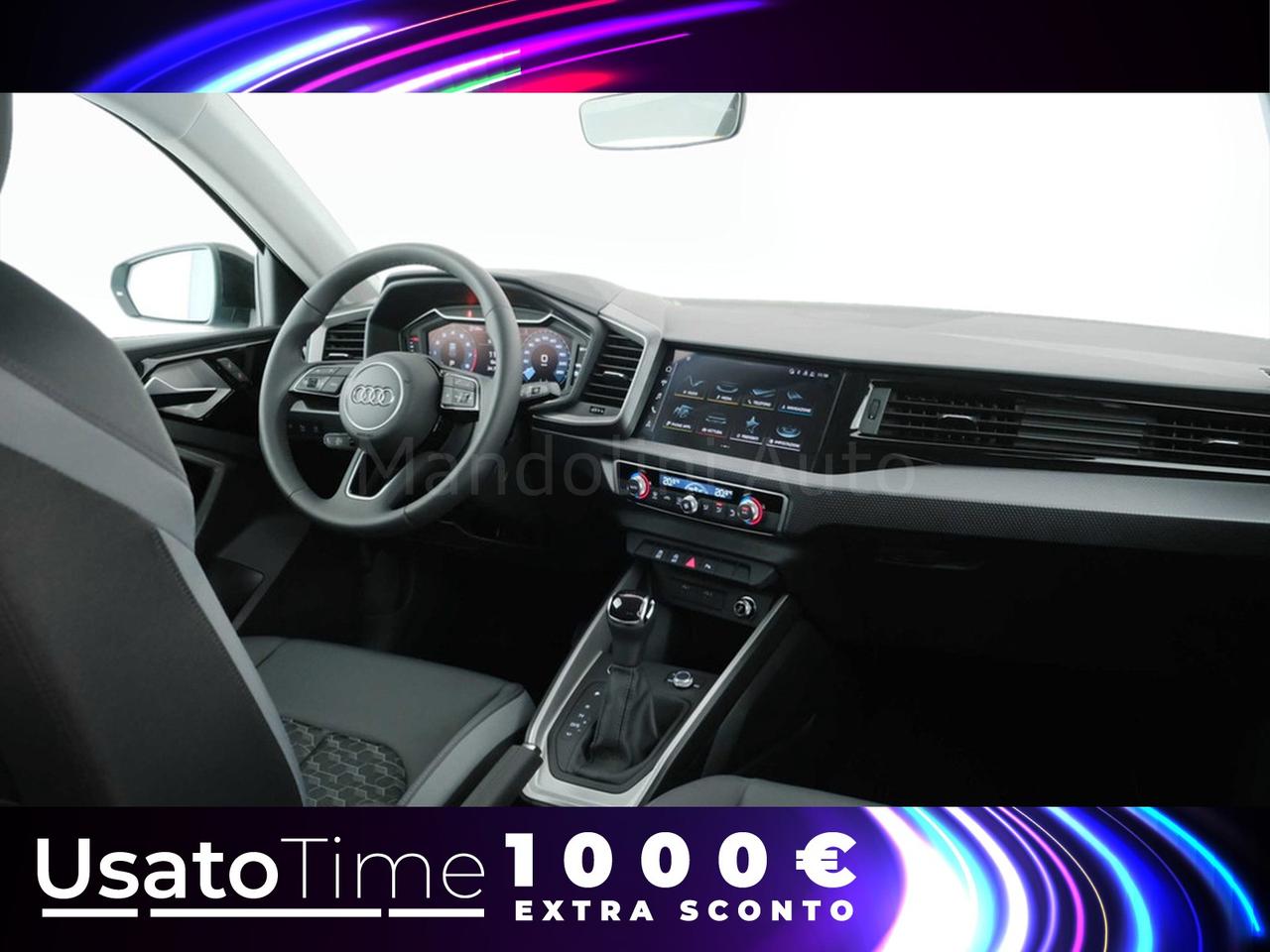 Audi A1 sportback 30 1.0 tfsi 116cv identity black s tronic
