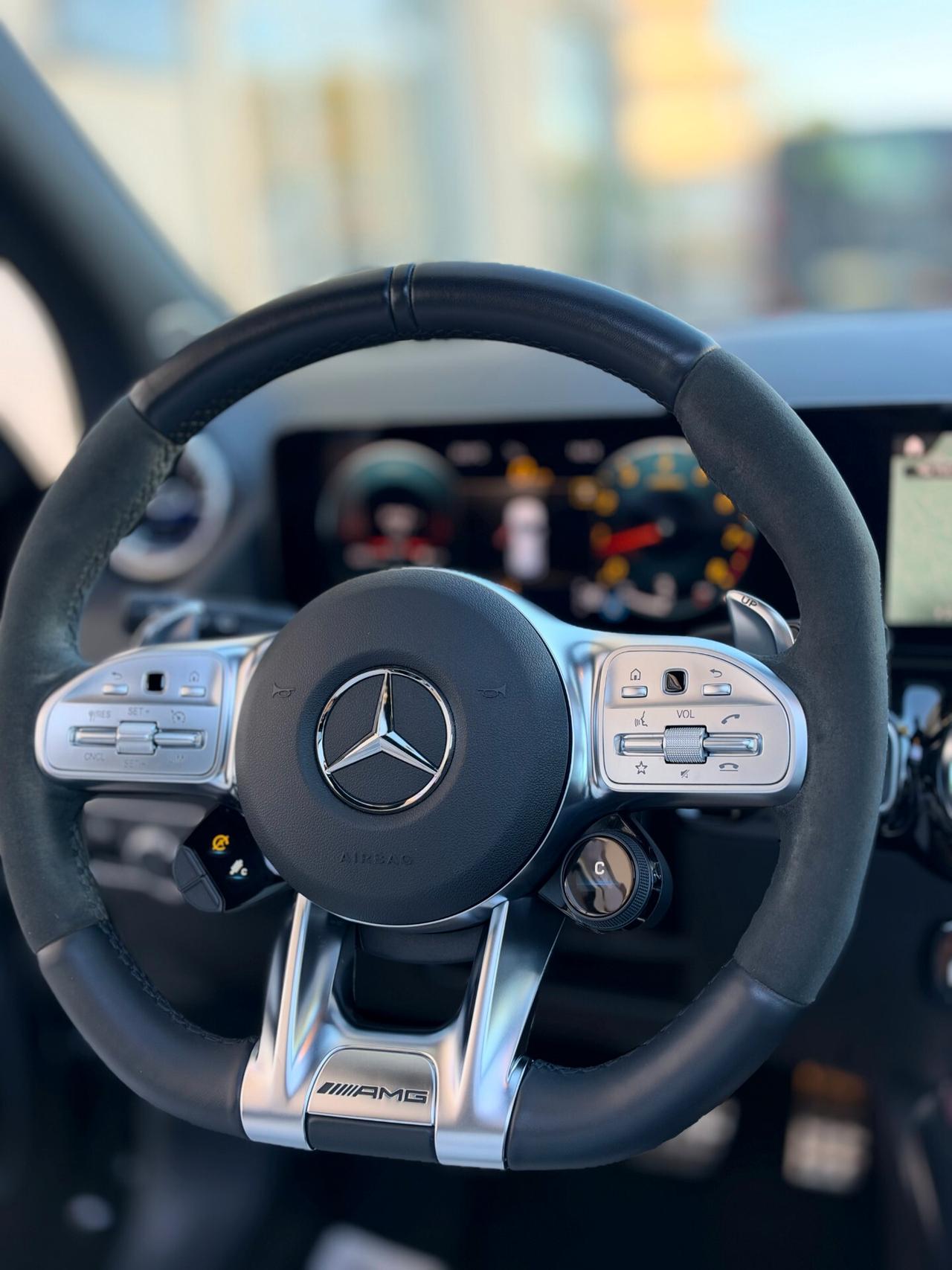 Mercedes-benz GLA 45 AMG S 4matic TURBO con TETTO APRIBILE,AMG PERFOMANCE,LUCI SOFFUSE,INTERNI IN PELLE AMG,VOLANTE AM