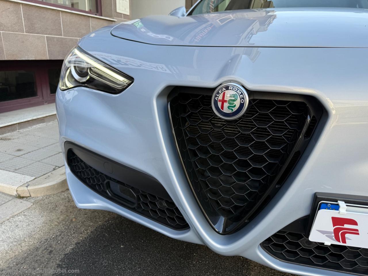 ALFA ROMEO Stelvio 2.2 T.diesel 190CV AT8 Q4 Sprint MY 2021 - GANCIO DI TRAINO ELETTRICO-PELLE