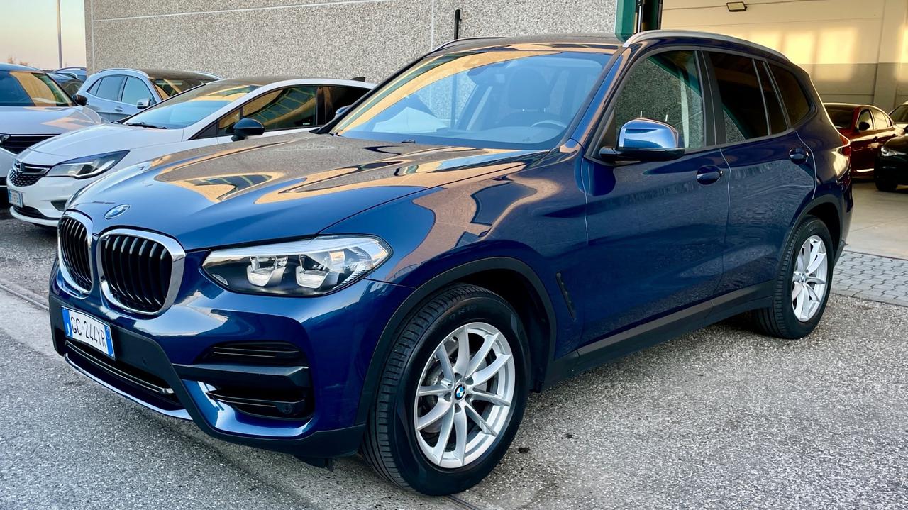 BMW X3 XDRIVE20D 48V 2.0 BUSINESS ADVANTAGE 190CV - FULL LED, TETTO, CAR PLAY