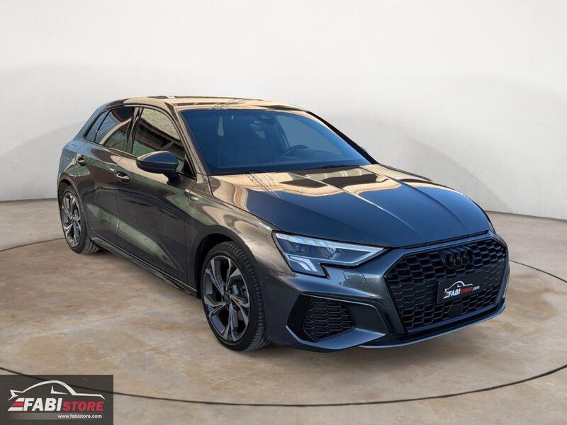 Audi A3 A3 SPB 35 TFSI 150 Cv S-Line int ext - Gusci pelle, LED, Camera, Portellone ecc