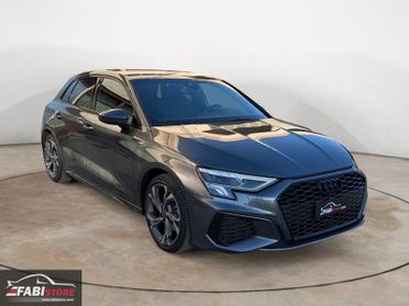 Audi A3 A3 SPB 35 TFSI 150 Cv S-Line int ext - Gusci pelle, LED, Camera, Portellone ecc