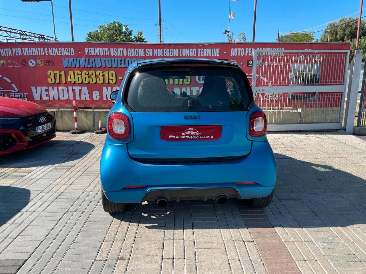 Smart ForTwo BRABUS 0.9 Turbo twinamic parisblue Xclusive