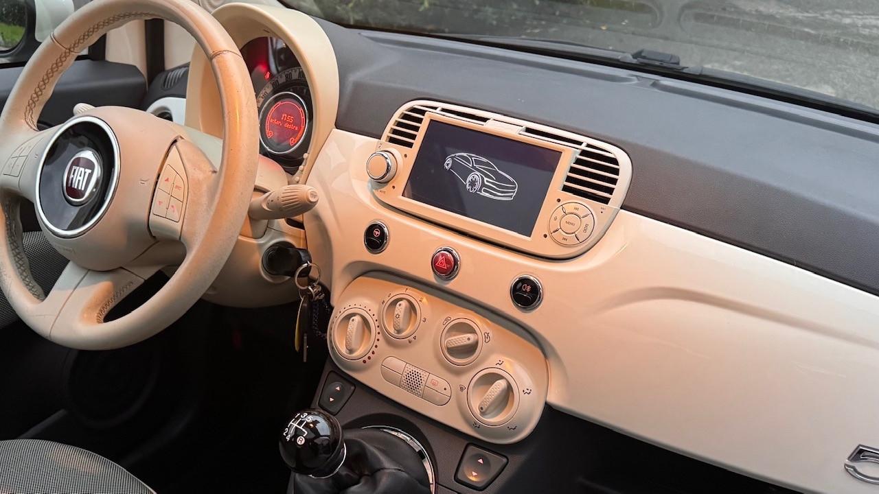 Fiat 500 1.2 Lounge Unico proprietario euro 6