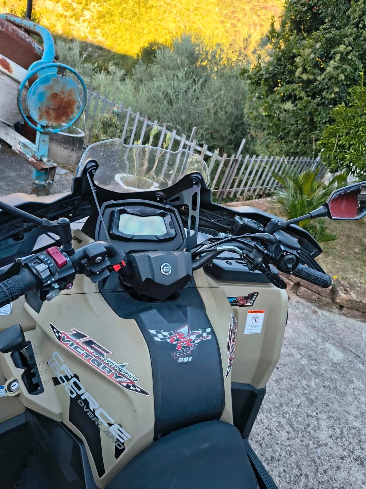 QUAD 4X4 Cf Moto 1000 OVERLAND GANCIO VERRICELLO
