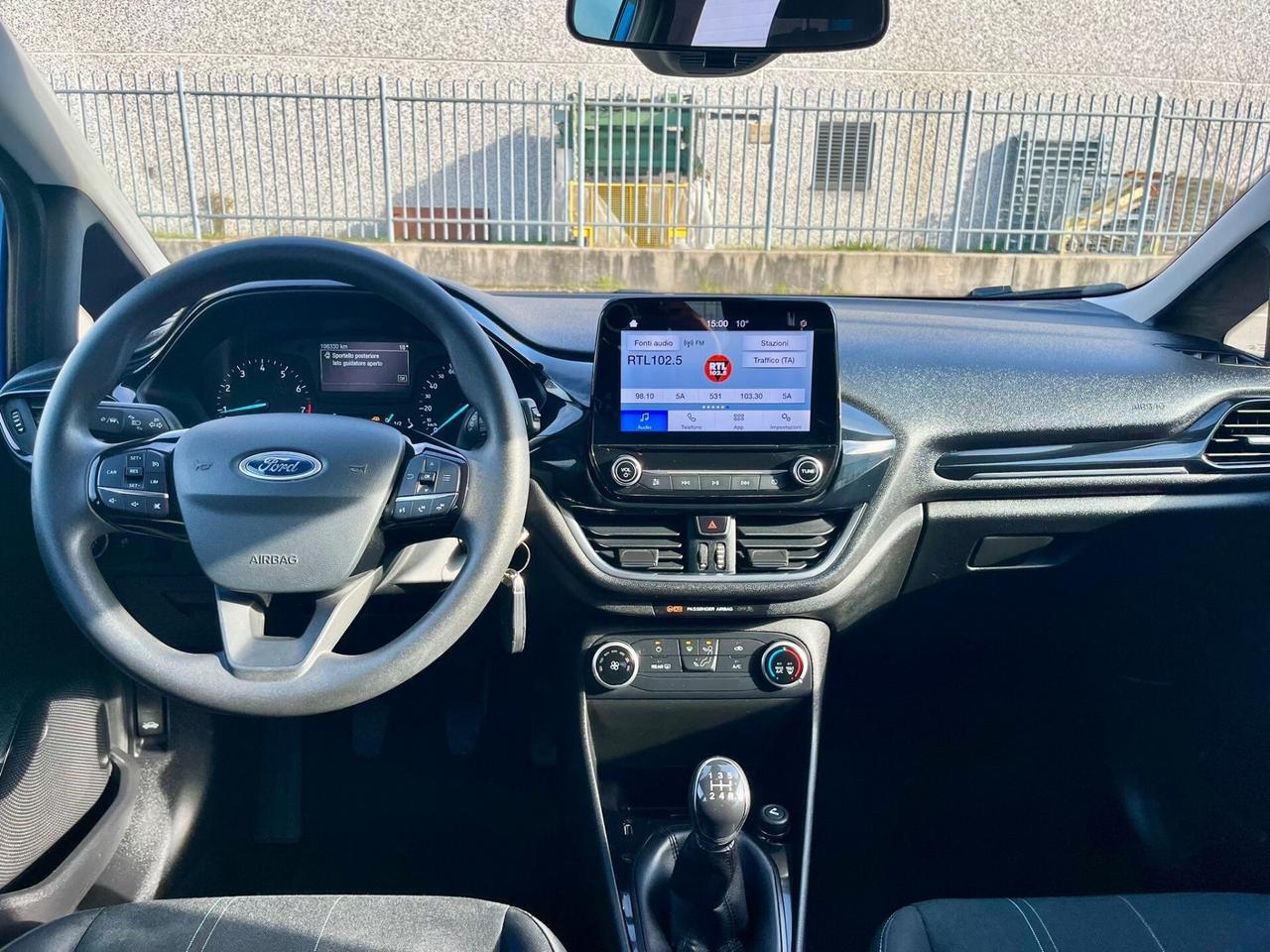 Ford Fiesta 1.1benz 2019 108.000km perfetta per neopatentati