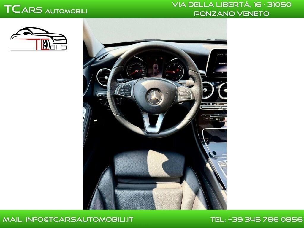 MERCEDES C220 4MATIC AUTO-PELLE-KM CERTIFICATI
