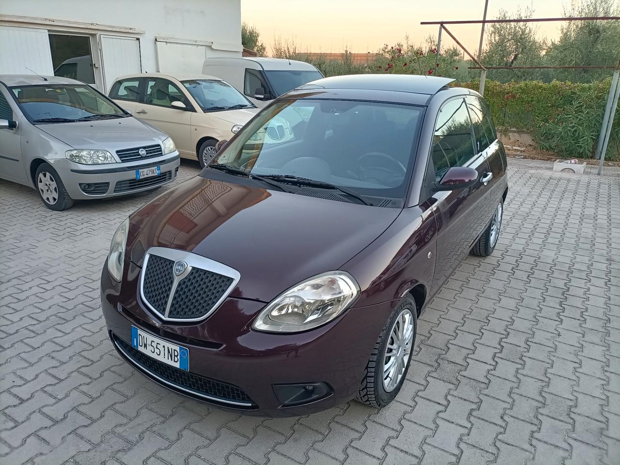 Lancia Ypsilon 1.3 MJT 75 CV Platino/tetto apribile
