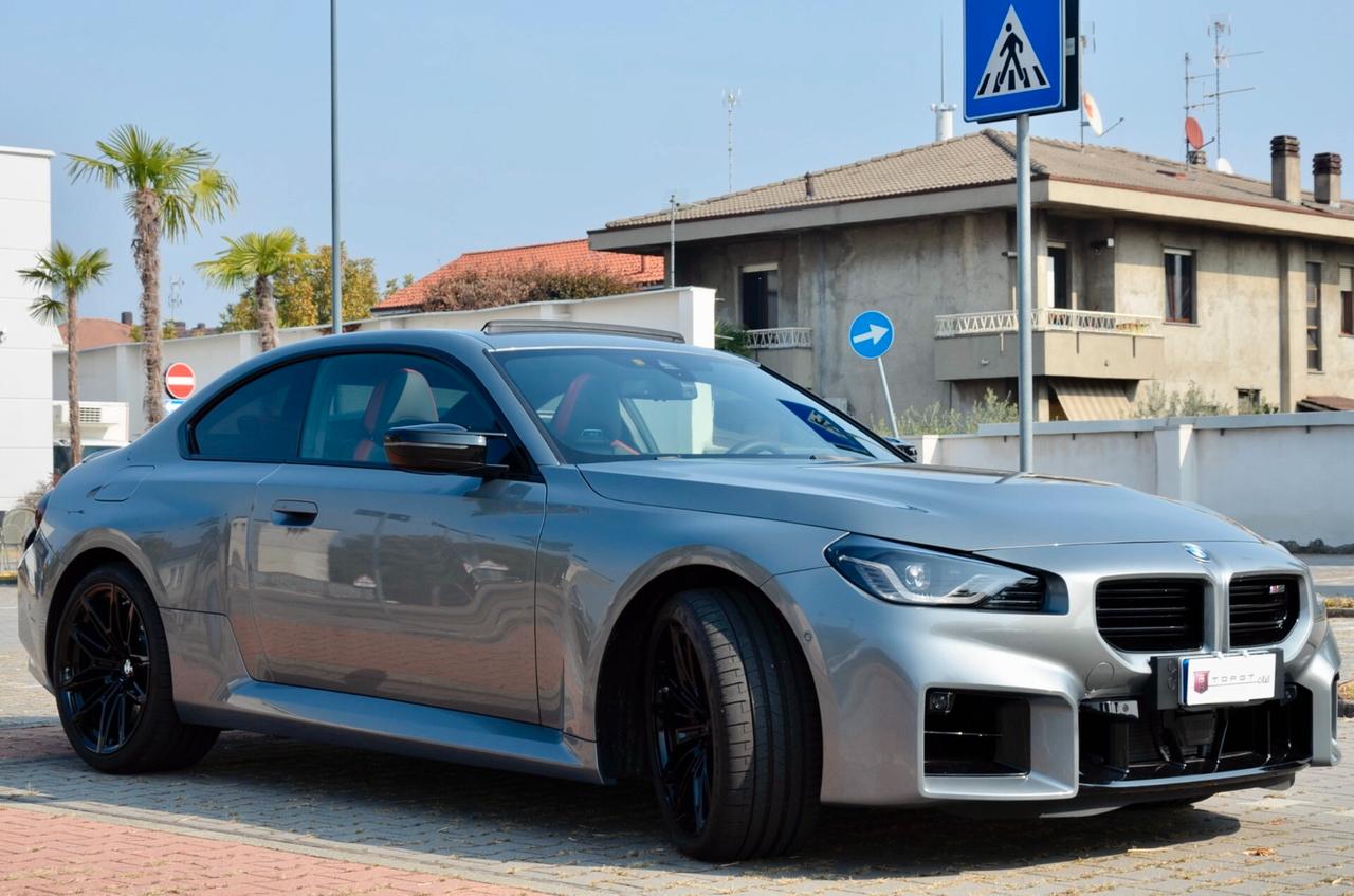 BMW M2 COUPE 3.0 480cv AUTO, PARI AL NUOVO, GARANZIA BMW 2/2029, PACK SERVICE, UFF ITALIANA, TETTO, HARMAN & KARDON, PERMUTE