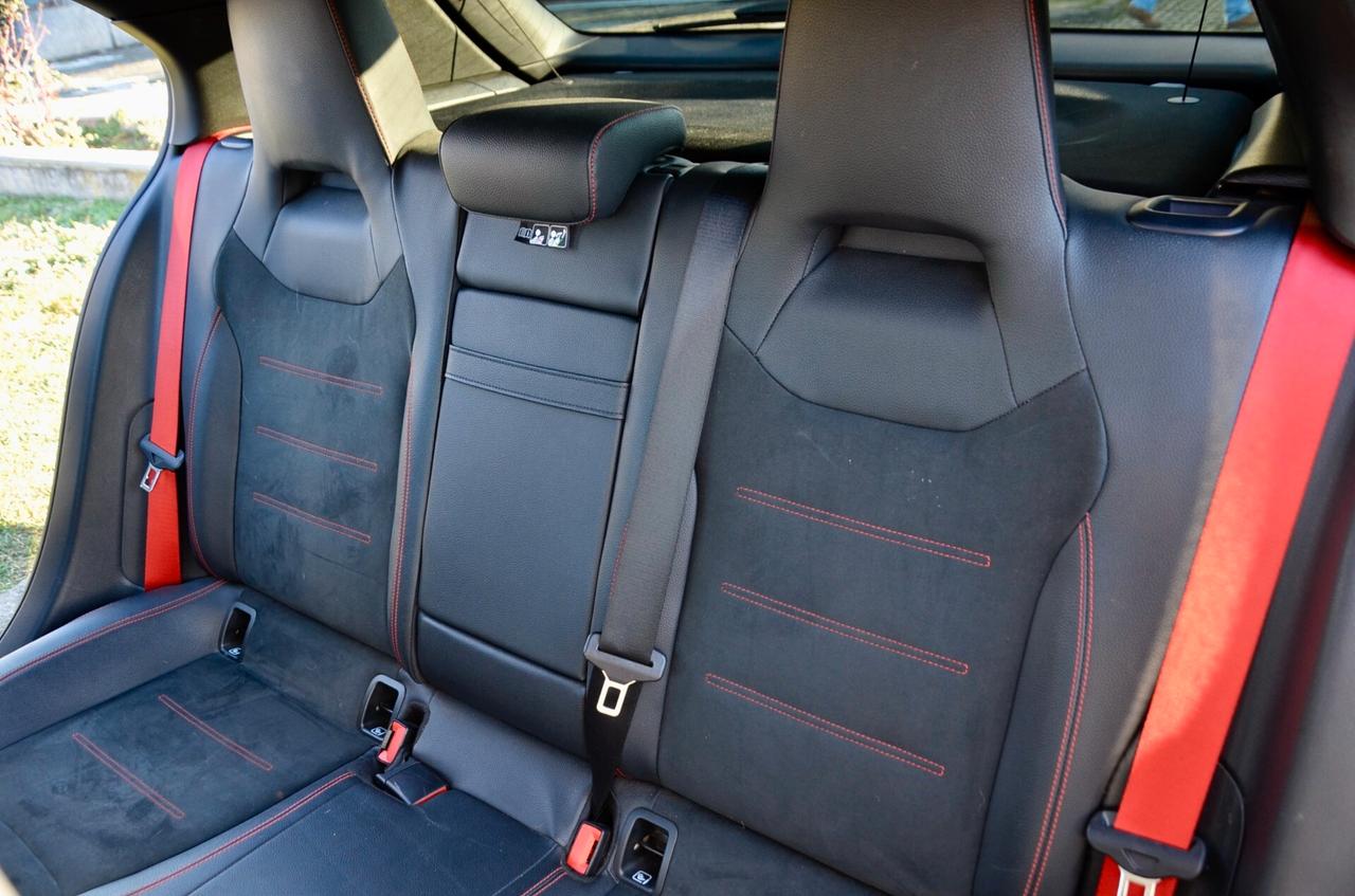 MERCEDES-BENZ A 35 AMG 4MATIC 306cv AUTO, UNICOPROPRIETARIO, SERVICE MERCEDES, TETTO, HI-FI BURMESTER, RETRO 360°, LUCI MULTICOLORE, 19", PERMUTE