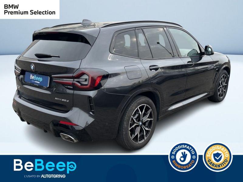 BMW X3 XDRIVE20D MHEV 48V MSPORT AUTO