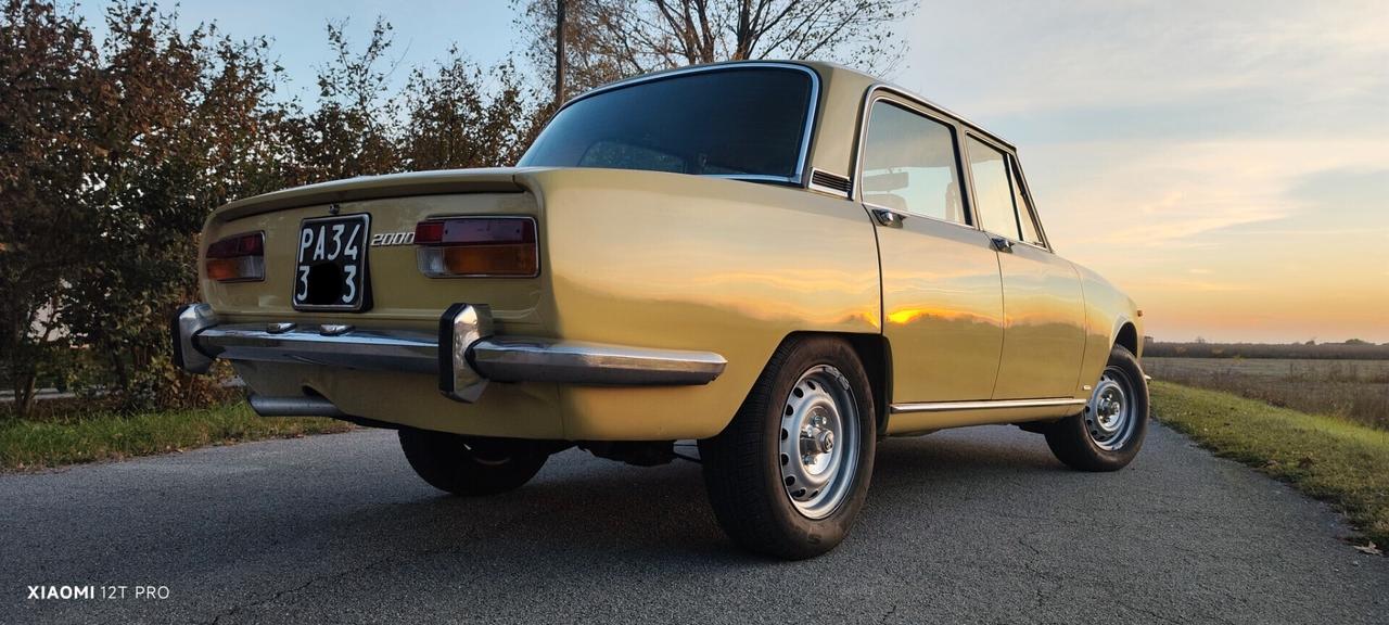 Alfa Romeo 2000 131cv (ASI - TARGA ORIGINALE)