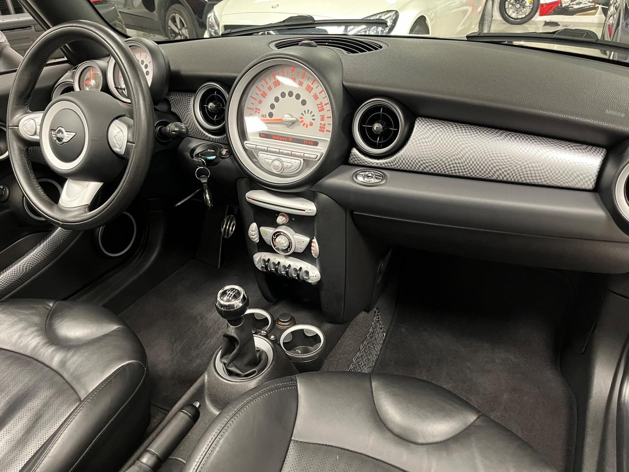 Mini Cooper S Cabrio 1.6 174cv UnicoProp ServiceMini