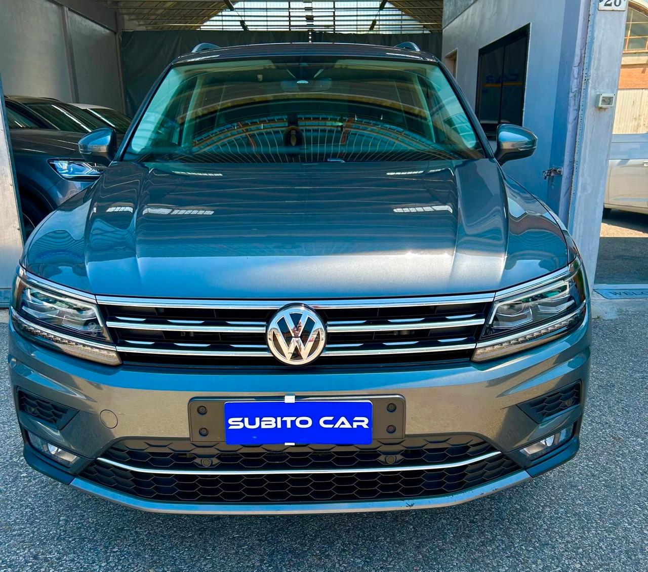 Volkswagen Tiguan 2.0 TDI SCR DSG 4MOTION Advanced INTERNI IN ALCANTARA