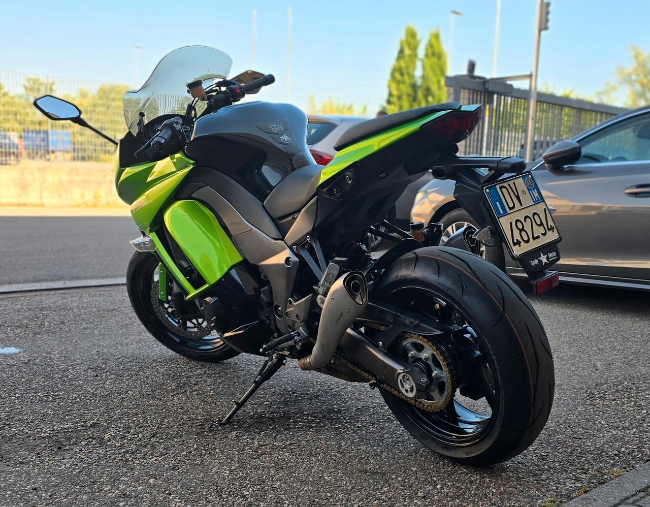 Kawasaki z1000 sx mono hyper scarichi hp corse