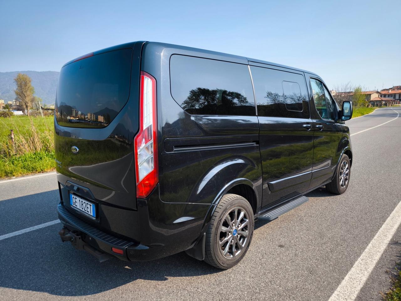 FORD TOURNEO CUSTOM TDCI-TITANIUM-9 POSTI-2021-GANCIO TRAINO