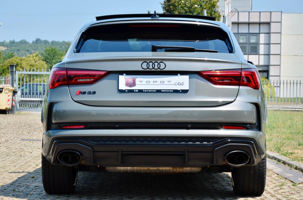 AUDI RSQ3 SPORTBACK 2.5 EDITION 10 YEARS QUATTRO 400cv S-TRONIC, BOLLO E SUPER 4/27, SERVICE AUDI, CARBOCERAMICA, TETTO, SEDILI CARBONIO, MATRIX, HI-FI SONOS, PERMUTE