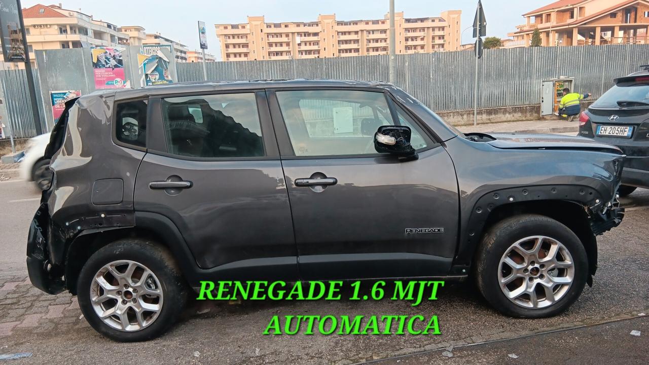 Jeep Renegade incidentata sinistrata mondialcars 12.020