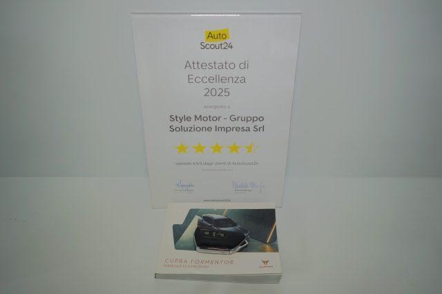 CUPRA Formentor 1.5 TSI DSG CERTIFICATA ITALIANA