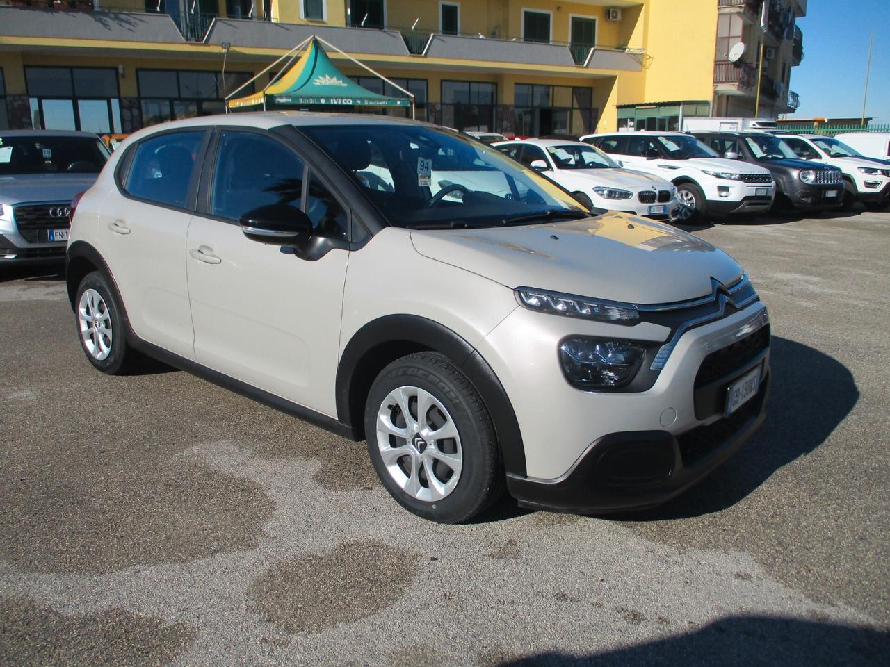 Citroen C3 1.5 BLUEHDI 102CV E6D N1 AUTOCARRO 4 POSTI