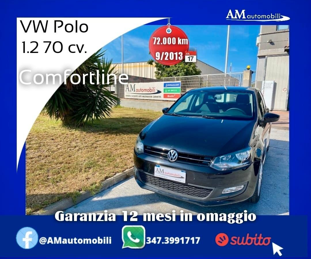 Polo 1.2 70 CV 5p. Soli 73000 Km.