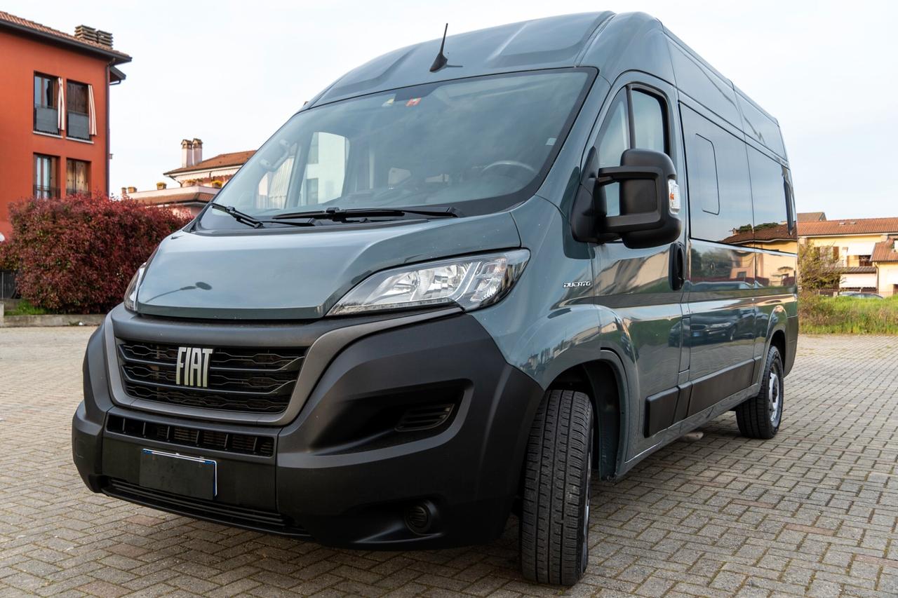 Fiat Ducato 140CV PANORAMA 9 POSTI - MOTORE NUOVO - 2021