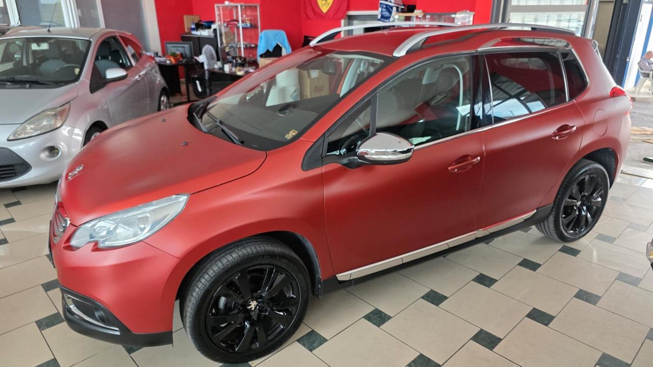 Peugeot 2008 BlueHDi 120 S&S Allure Red matt