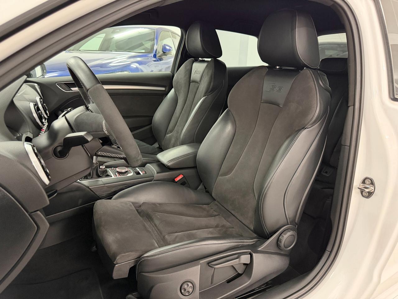 Audi A3 S3 2.0 TFSI 300 CV QUATTRO 3P RETROCAMERA PELLE ALCANTARA BIXENO ALLARME SUBWOOFER RUOTINO
