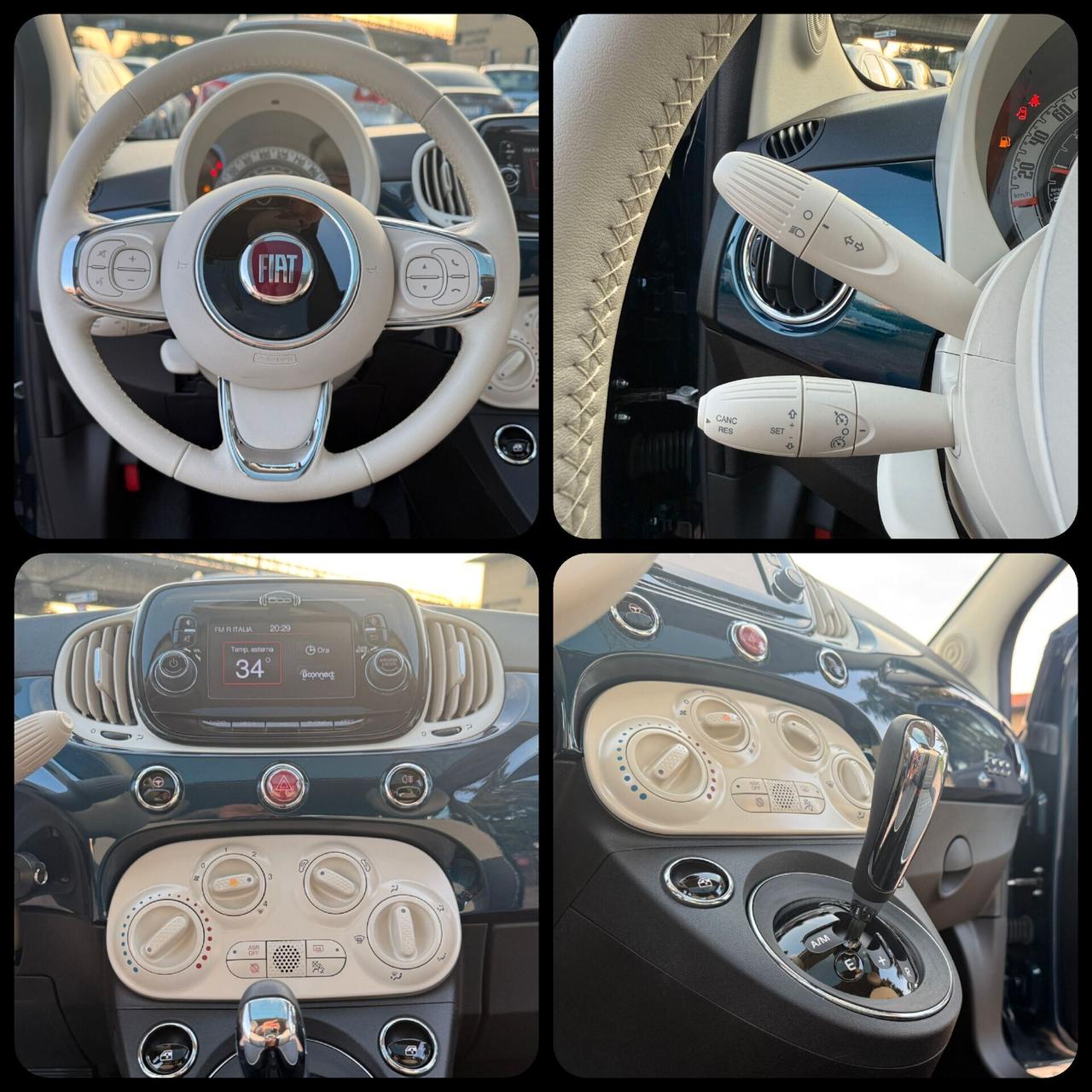 Fiat 500 1.2 Lounge AUTOMATICA OK NEOPATENTATI
