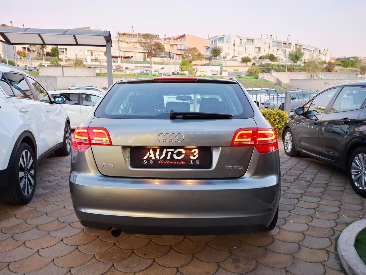 Audi A3 SPB 1.6 TDI 105 CV CR Ambition