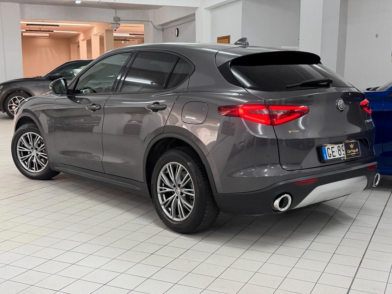 Alfa Romeo Stelvio 2.2 TD 160 CV BUSINESS AT8 DISTRIBUZIONE ESEGUITA NAVI 18" SENSORI VETRI SCURI UNICO PROPRIETARIO