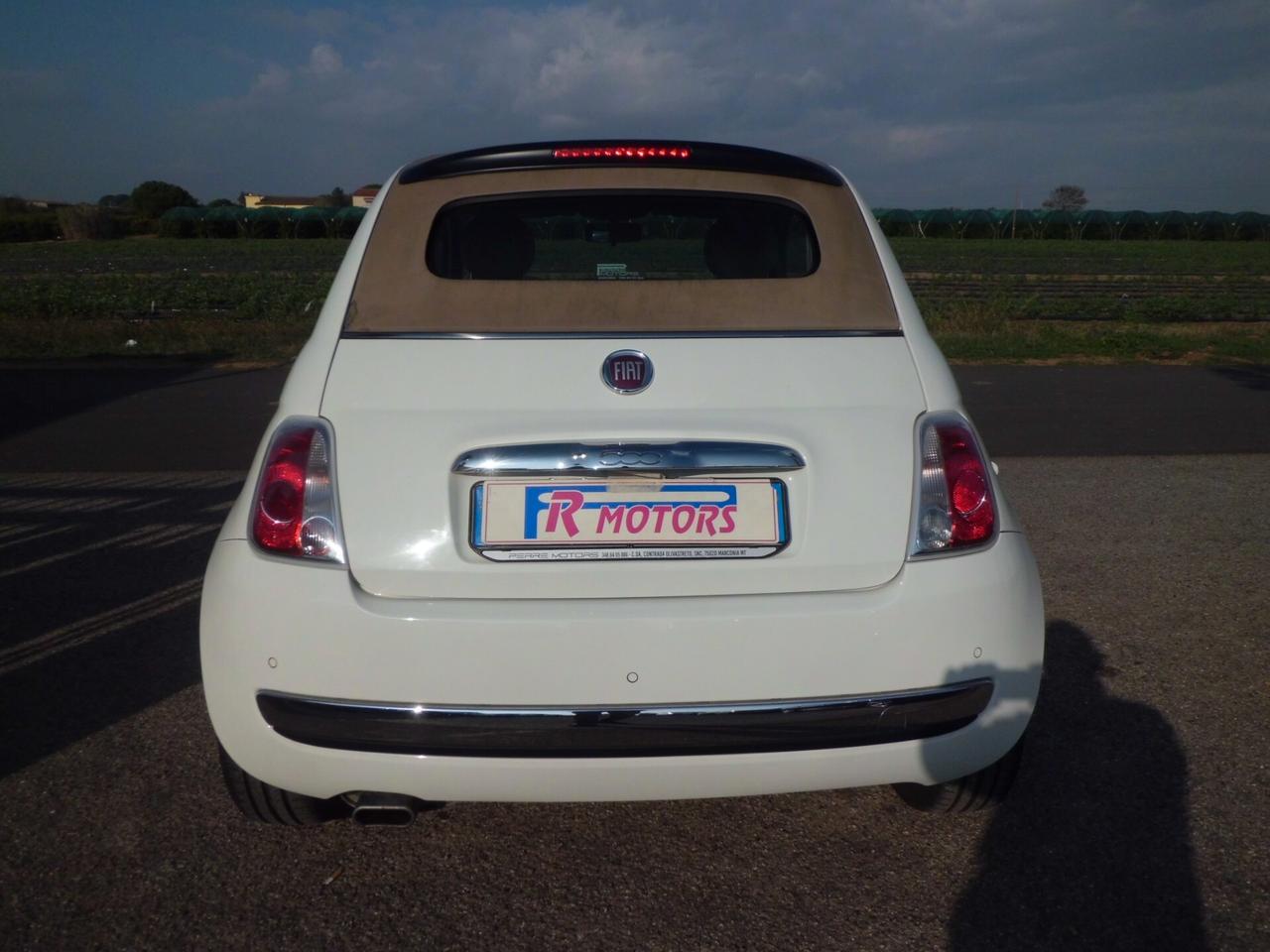 Fiat 500 1.2 EasyPower Lounge CABRIO GPL AUTOMATOCA 12 MESI DI GARANZIA