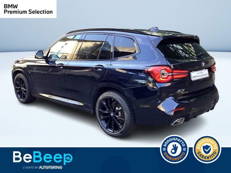 BMW X3 XDRIVE20D MHEV 48V MSPORT AUTO