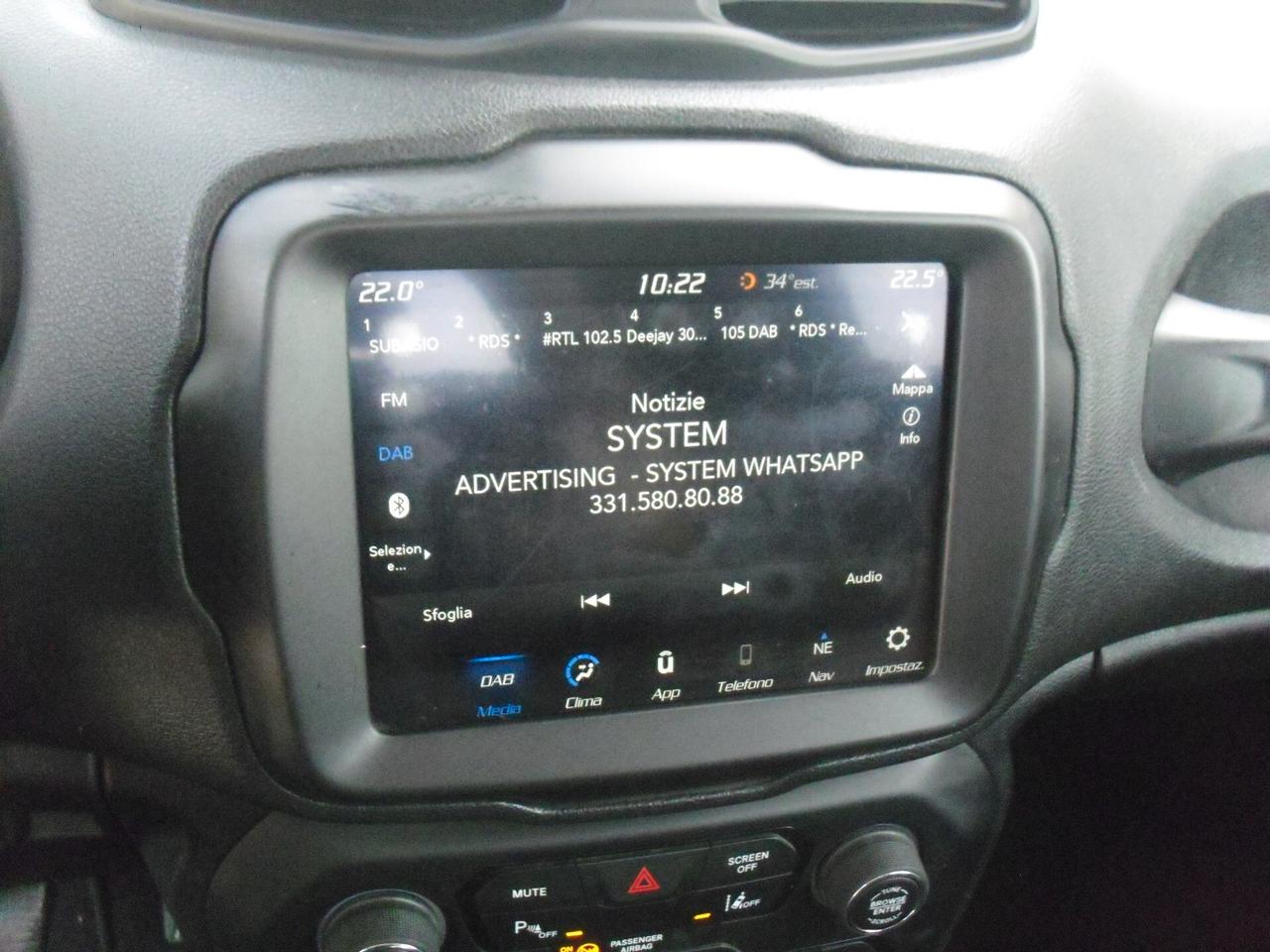 Jeep Renegade 1.6 Mjt 120 CV Limited, NAVI, OTTIME CONDIZIONI!!