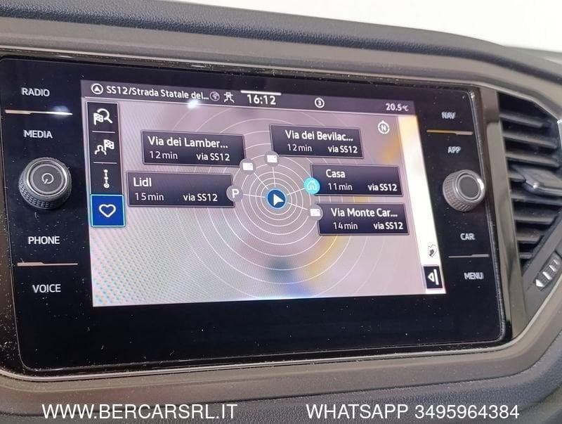 Volkswagen T-Roc T-Roc 2.0 TDI SCR 150 CV DSG Advanced BlueMotion Technology*TELECAMERA POST*