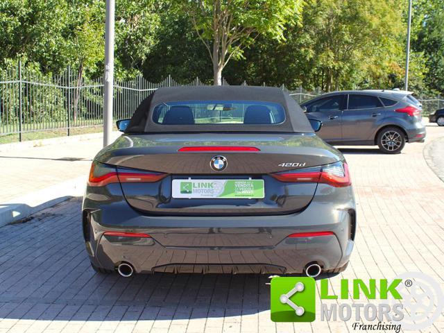 BMW 420 D, cabrio Msport, garanzia Bmw 2027, tagliandi