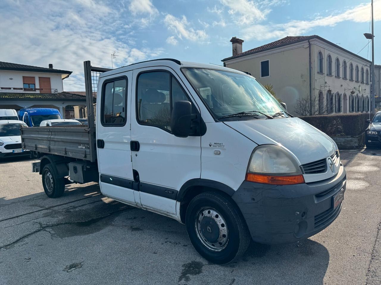 Renault Master 2.5dci Doppia Cabina 7 posti Cassone Ribaltabile Trilaterale NO IVA