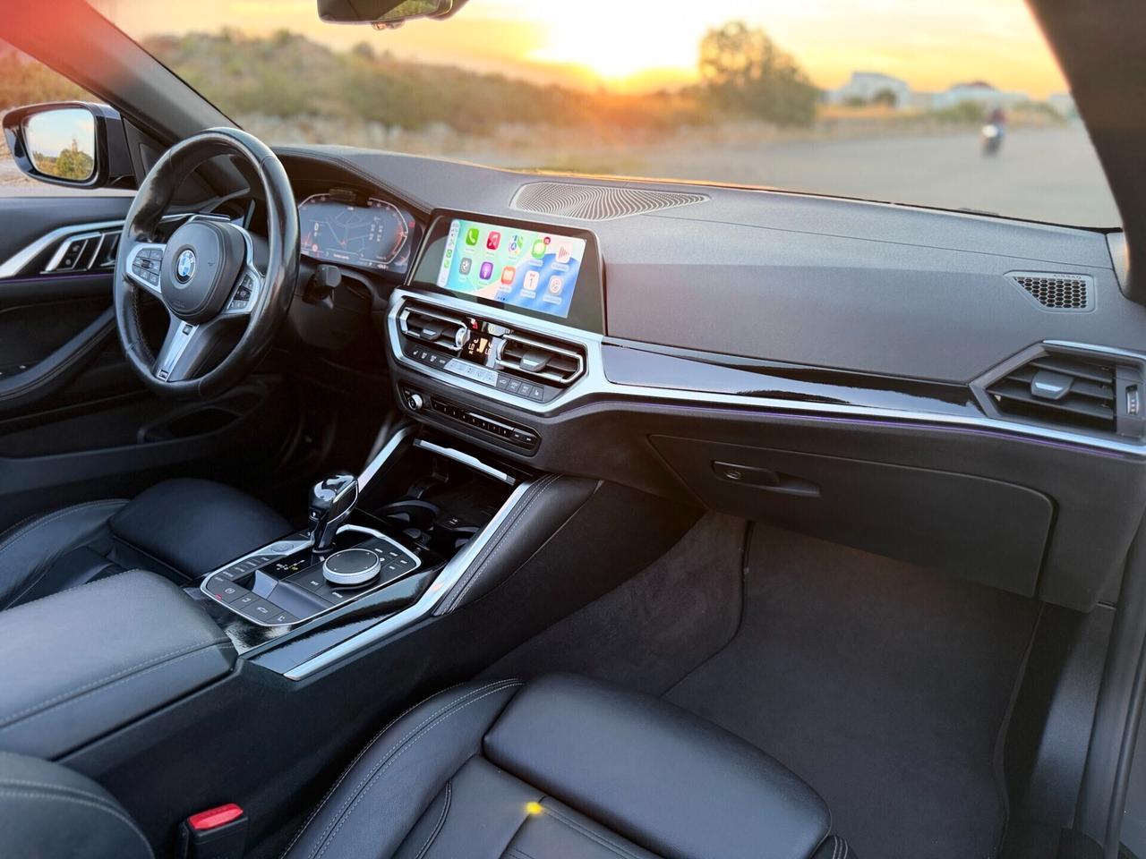 Bmw 420d 190cv 48V Cabrio Msport Led*Carplay*Pelle