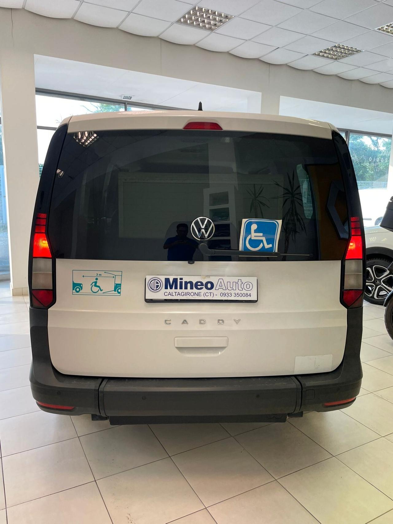 VOLKSWAGEN CADDY TRASPORTO DISABILI MAXI 2.0 TDI 102 CV 2022