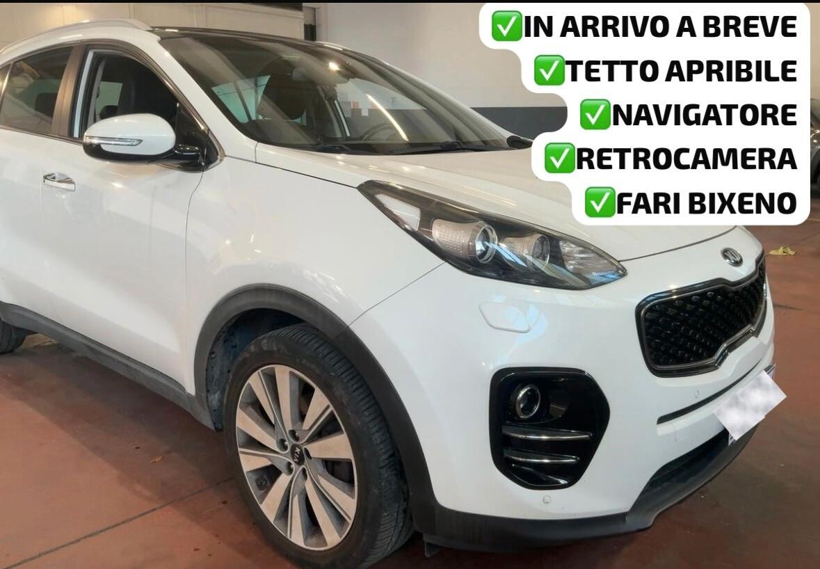 KIA SPORTAGE 1.7 CRDI 115 CV TETTO+CERCHI+RETROCAMERA