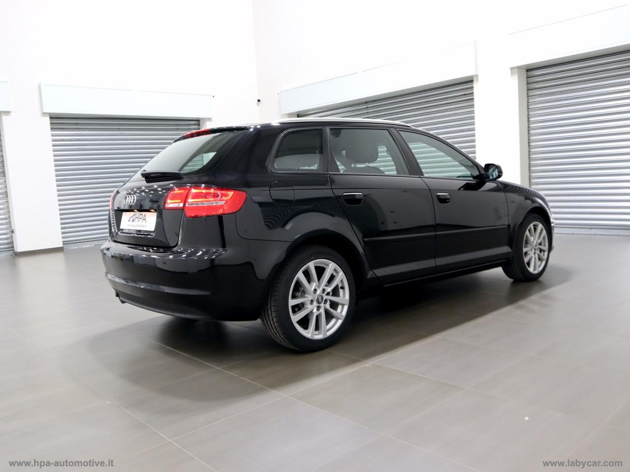AUDI A3 SPORTBACK 1.6 TDI 105CV BI XENON LED SENSORI CERCHI 17