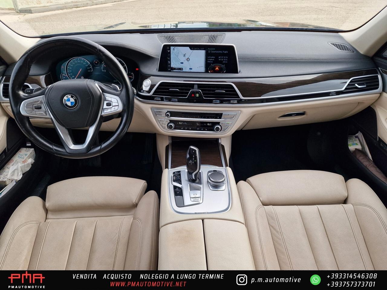 BMW 730 d xdrive Luxury auto tagl. bmw