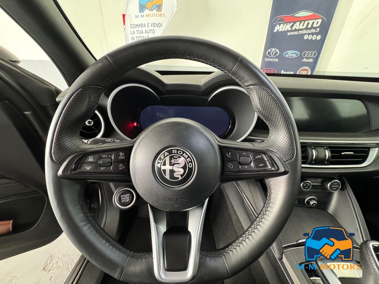Alfa Romeo Stelvio 2.2 t Ti Q4 210cv auto UNICOPRO TAGLIANDI ALFA