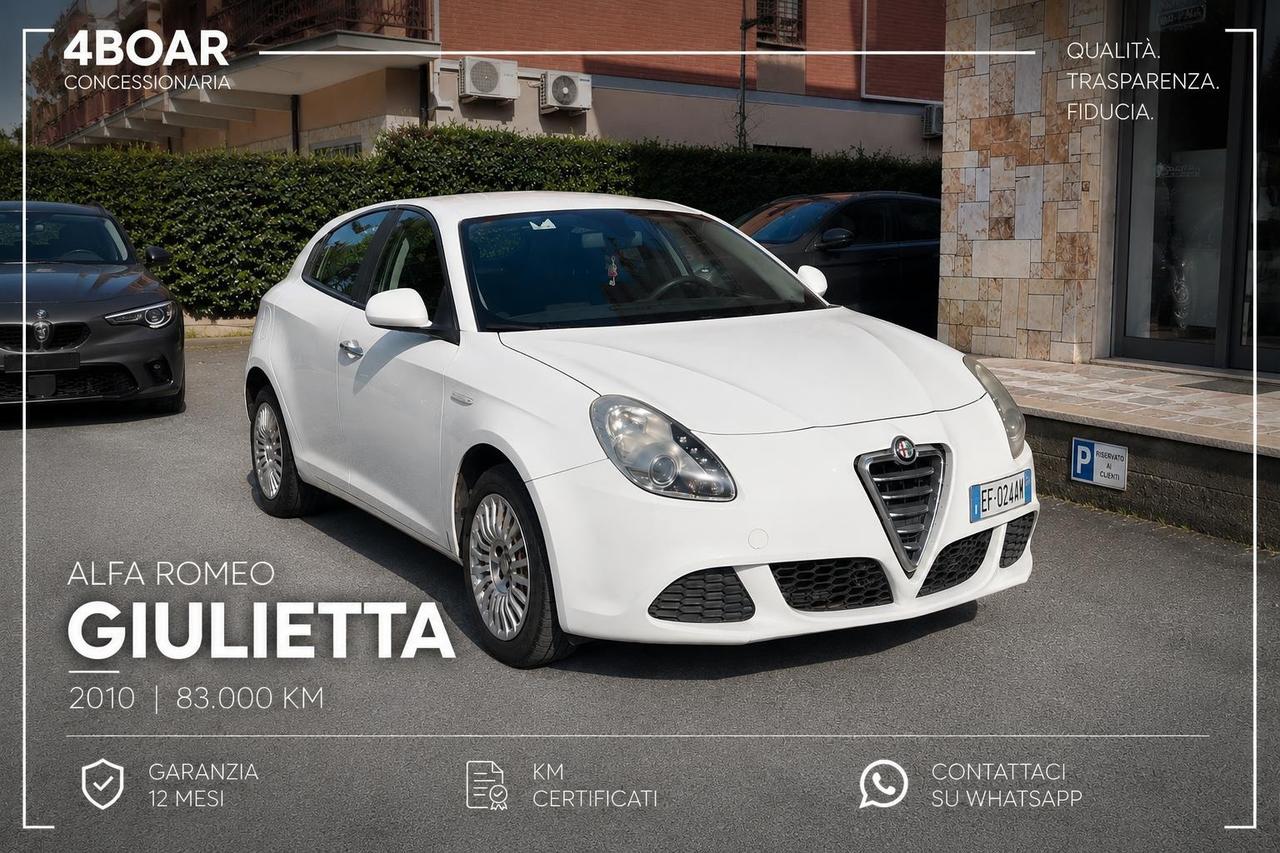 Alfa Romeo Giulietta 1.4 Turbo 120CV *KM CERTIFICATI*