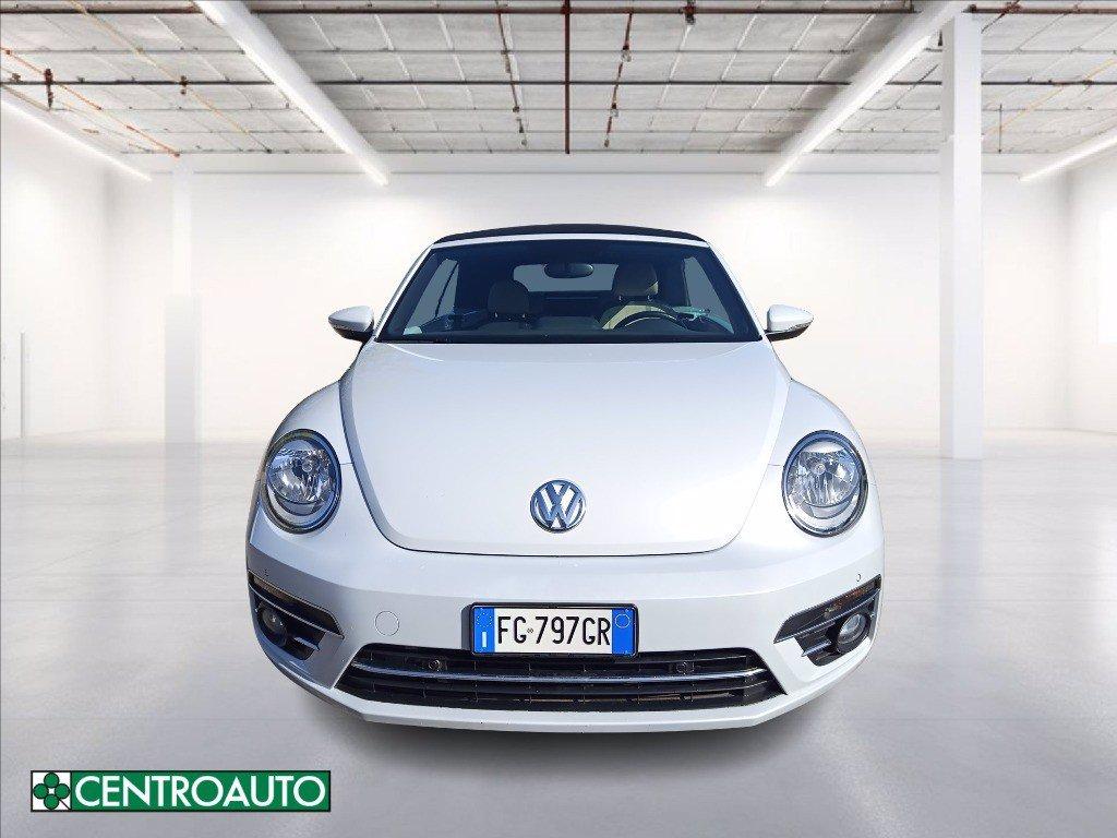 VOLKSWAGEN Maggiolino Cabrio 2.0 tdi Design 110cv del 2017